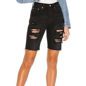 Levi’s 501 women’s Bermuda Dimim Cut Off Jeans Shorts